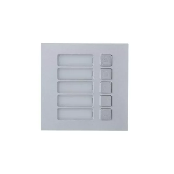 Accesoriu interfonie Dahua VTO4202F-MB5 Modul 5 butoane extensie videointerfon VTO4202F-P