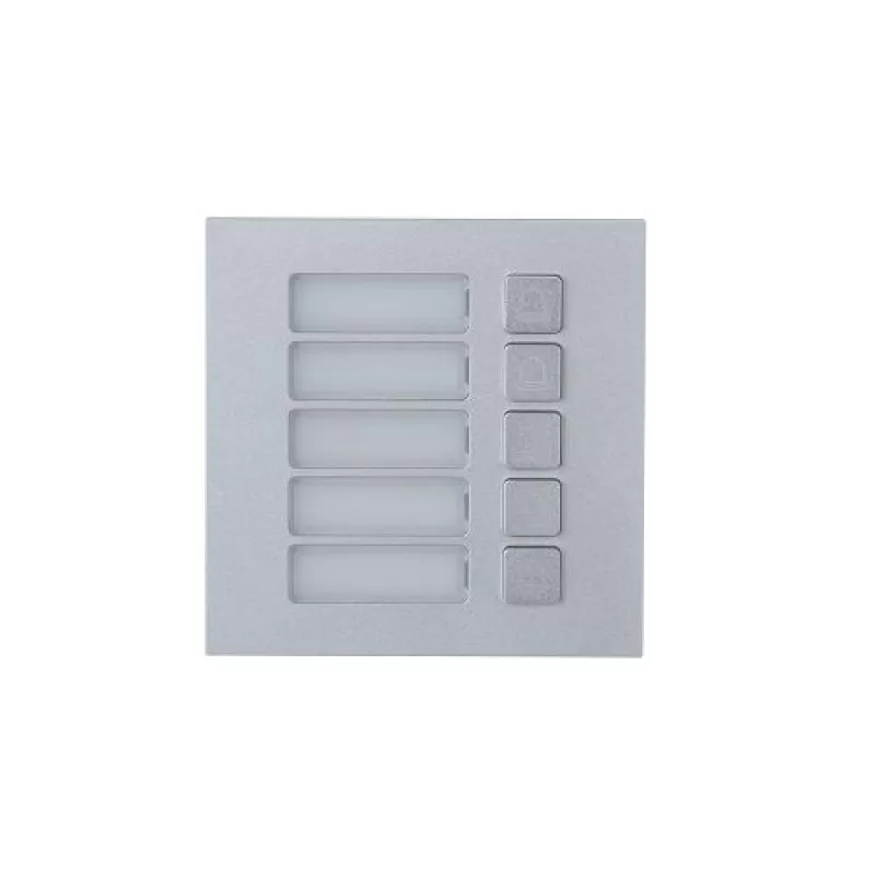 Accesoriu interfonie Dahua VTO4202F-MB5 Modul 5 butoane extensie videointerfon VTO4202F-P