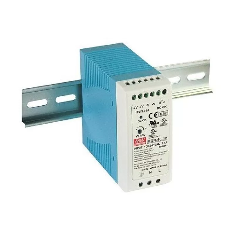 Accesoriu supraveghere Mean Well MDR-40-12 Sursa de alimentare 12V DC