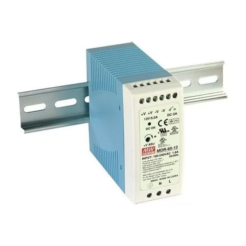 Accesoriu supraveghere Mean Well MDR-60-12 Sursa de alimentare 12V
