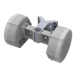 Adaptor montare pe perete antene mici - Mikrotik QM - imagine 2