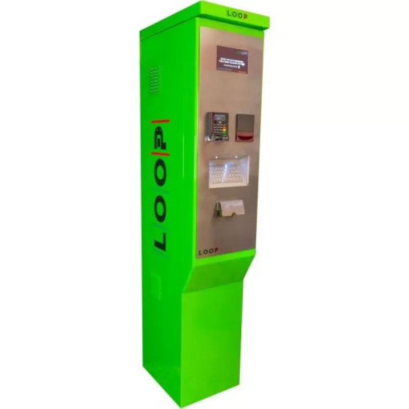 Automat parcare LOOP TSS-PARK-PAY Parcometru stradal pentru parcari on-street (Prețuri variabile in functie de dotari