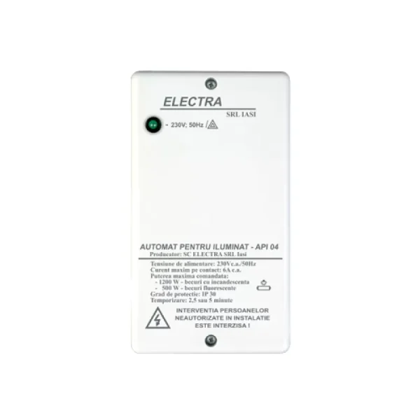 Automat pentru iluminat holurile sau scarile de bloc - ELECTRA API.11G