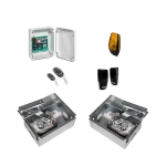 Automatizare ingropata pentru poarta batanta 2x2.5m - MOTORLINE SUBWING700-KIT