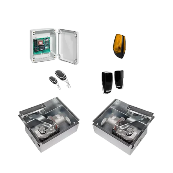 Automatizare ingropata pentru poarta batanta 2x2.5m - MOTORLINE SUBWING700-KIT