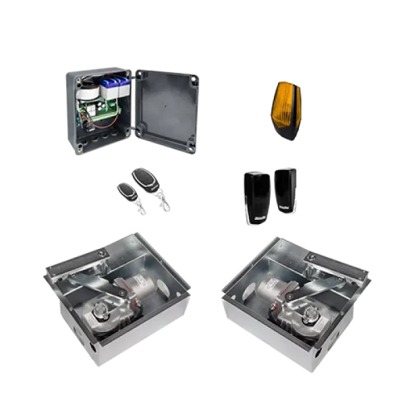 Automatizare ingropata pentru poarta batanta 2x2.5m - MOTORLINE SUBWING724-KIT