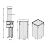 BOLARD HIDRAULIC, H 800MM - imagine 3