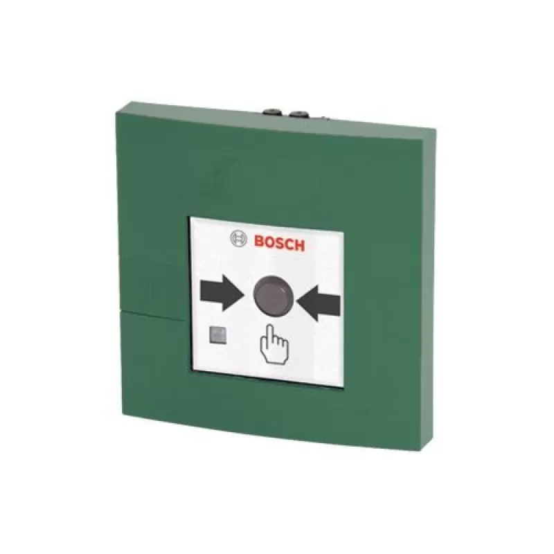 Buton adresabil Bosch FMC-210-DM-G-GR cu geam (dubla actiune)