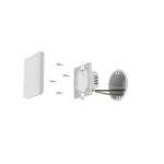 BUTON ALB INDIVIDUAL PENTRU LIGHTSWITCH DIMMER - imagine 2