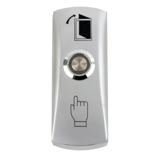 Buton iesire aplicabil din metal
