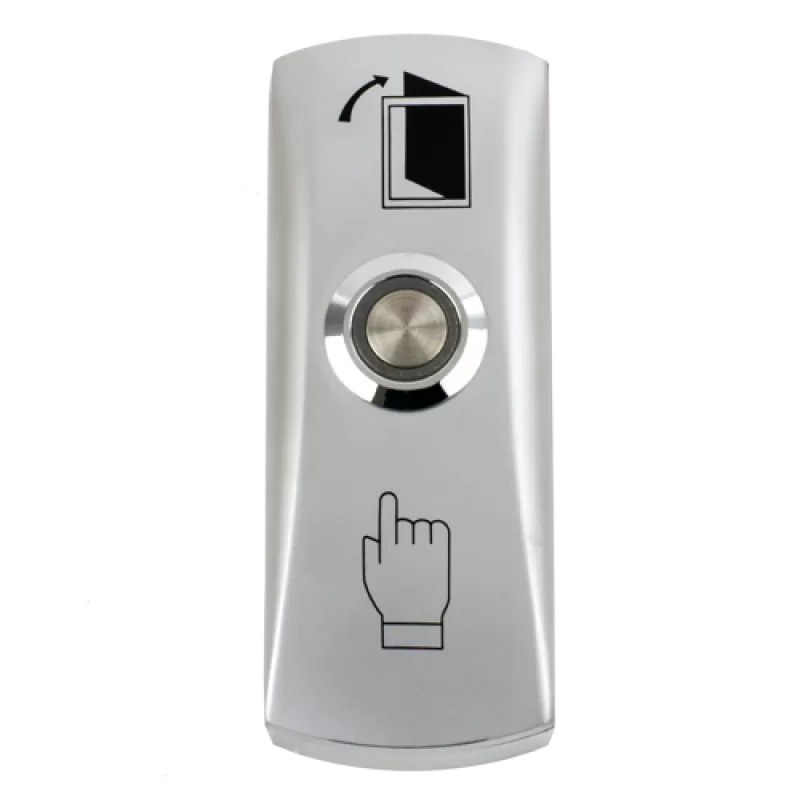 Buton iesire aplicabil din metal