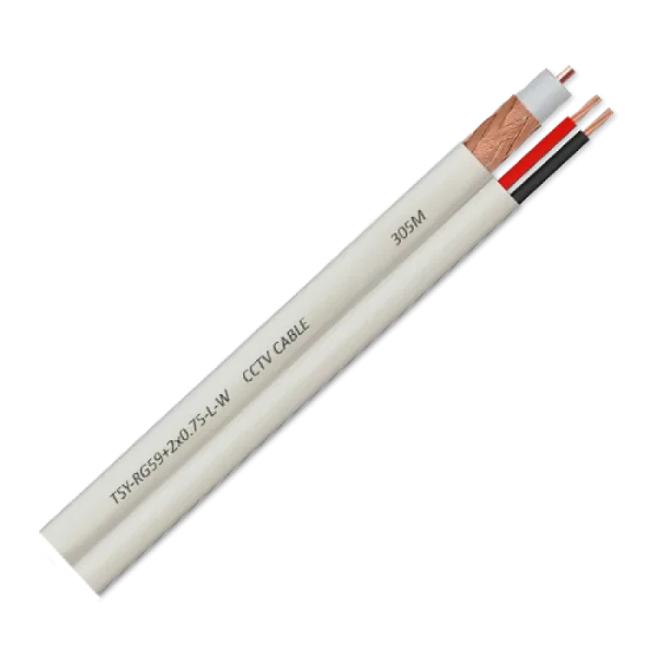 Cablu coaxial RG59 + alimentare 2x0.75