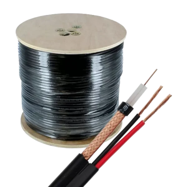 Cablu coaxial RG59 + alimentare 2x0.75