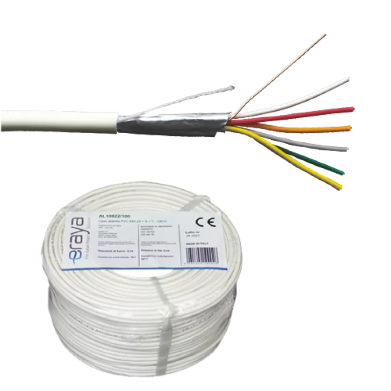 Cablu de alarma 6 fire ecranate
