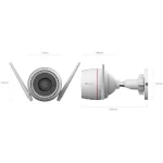 CAMERA COLOR WI-FI 4MP IR 30M LENTILA 4MM - imagine 2