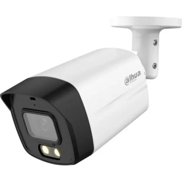 Camera de supraveghere Dahua HAC-HFW1509TM-A-LED-0360B-S2 bullet HDCVI color 5MP 3.6mm IR 40m WDR 120dB Microfon