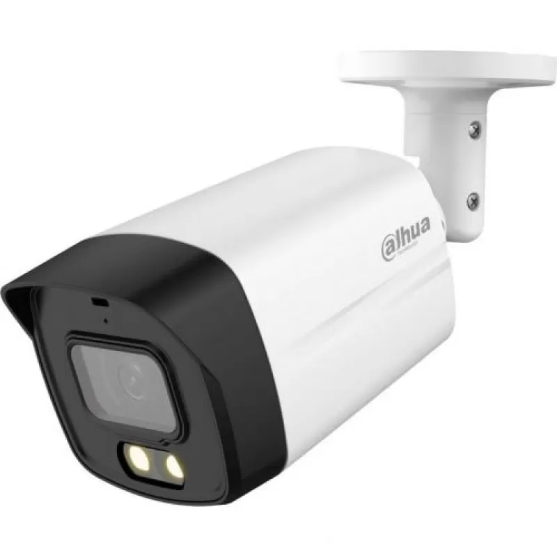 Camera de supraveghere Dahua HAC-HFW1509TM-A-LED-0360B-S2 bullet HDCVI color 5MP 3.6mm IR 40m WDR 120dB Microfon