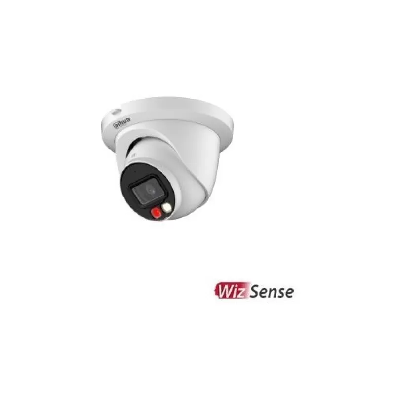 Camera de supraveghere Dahua IPC-HDW2249TM-S-IL-0280B Dome IP AI WizSense Smart Dual Light 2MP