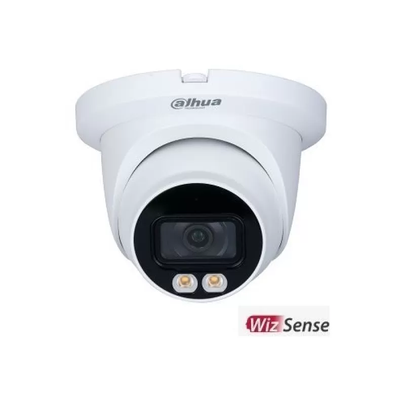 Camera de supraveghere Dahua IPC-HDW3249TM-AS-LED-0280B IP AI Dome Full-color 2MP