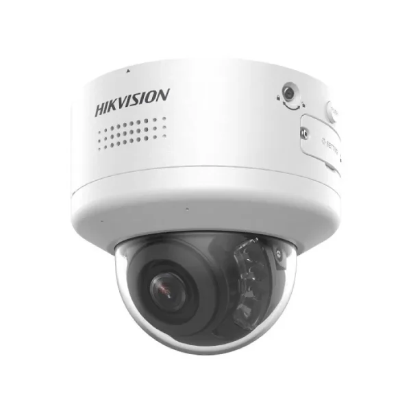 CAMERA IP DOME PTRZ 8MP IR SI WHITE LIGHT 40M MIC