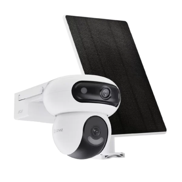 Camera IP PT Dual-Lens 4MP + panou solar 8W