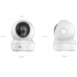 CAMERA PAN & TILT 2MP IR 10M LENTILA 4MM - imagine 2