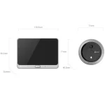 CAMERA TIP VIZOR WIRE-FREE 3MP IR 5M LENTILA 2.0MM - imagine 2
