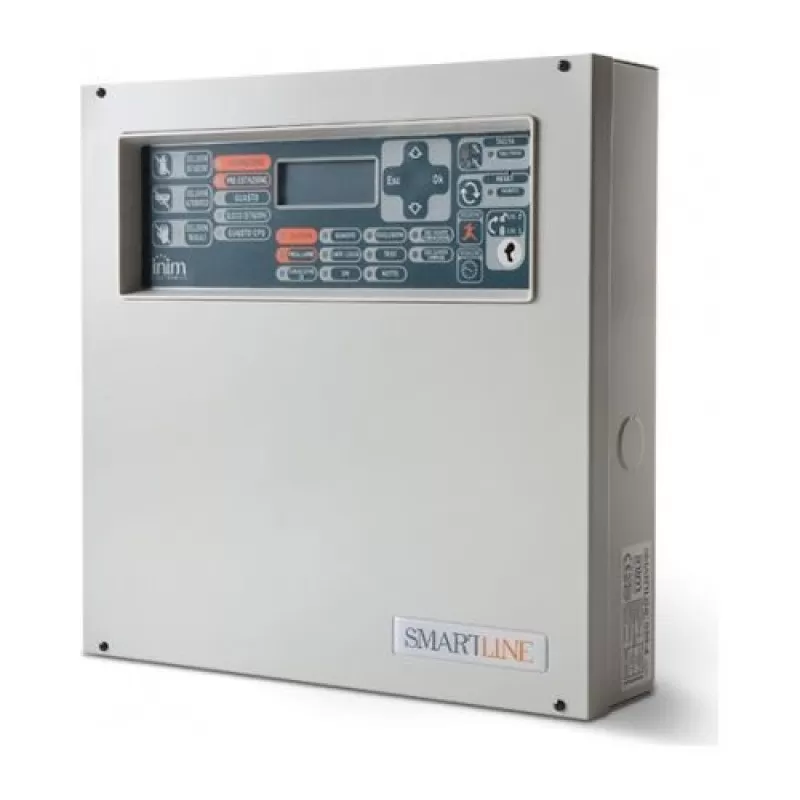 Centrala conventionala INIM SmartLine020-4EXT detectie incendiu si stingere cu un 1 canal