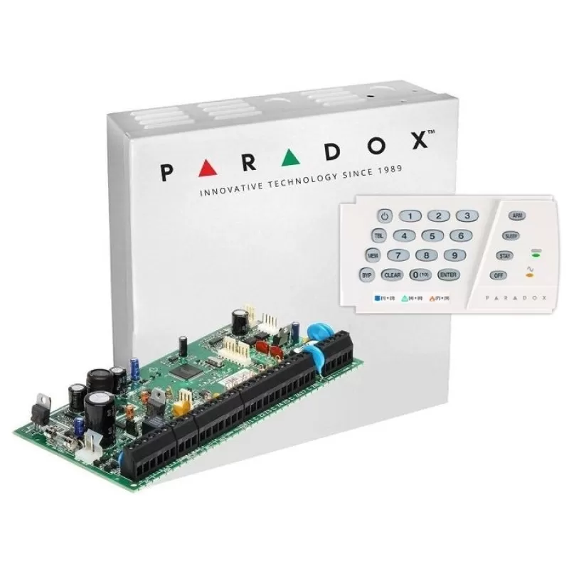 CENTRALA PARADOX SPECTRA + CUTIE SI TRAF + K636