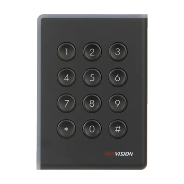 Cititor de proximitate MIFARE 13.56 MHz cu tastatura integrata -HIKVISION DS-K1108AMK