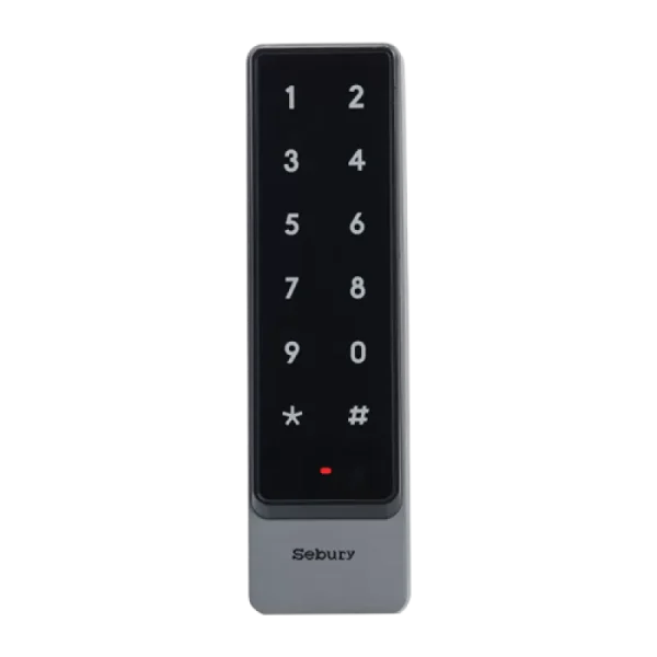 Controler stand-alone cu tastatura touch si cititor card EM 125kHz + Mifare 13.56MHz