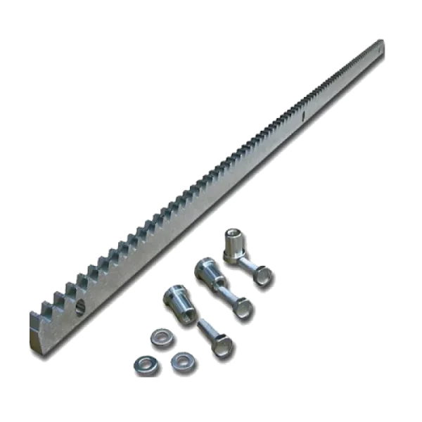 Cremaliera metalica zincata 30x12 mm - lungime 1M CRM4