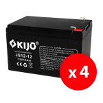 Cutie 4 acumulatori JS12-12 - KIJO JS12-12-BAX