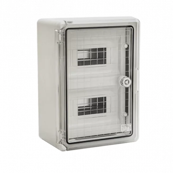 Cutie modulara IP65 din ABS gri