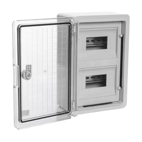 Cutie modulara IP65 din ABS gri