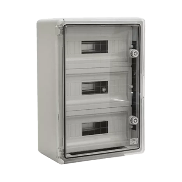 Cutie modulara IP65 din ABS gri
