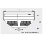DETECTOR DE FUM O/SO IQ8QUAD - imagine 3