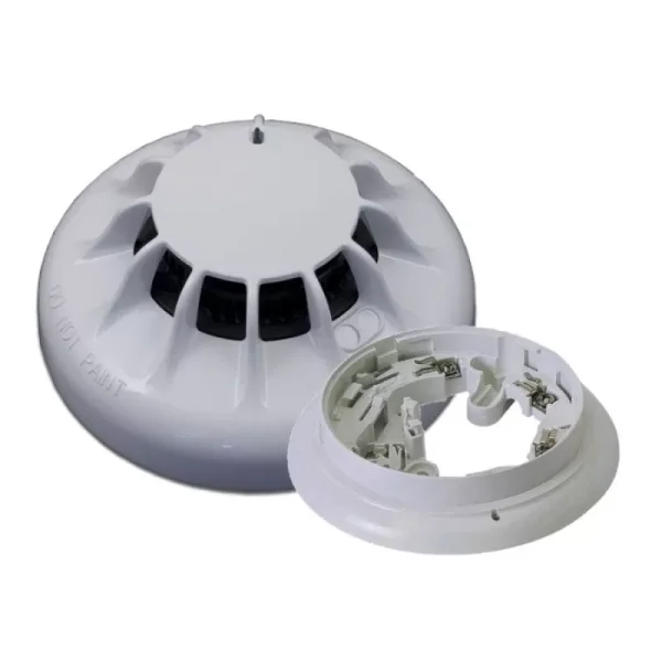 DETECTOR DE FUM SI TEMPERATURA + SOCLU