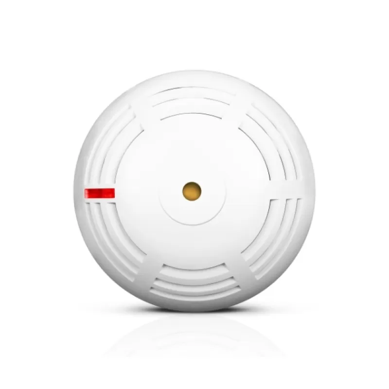 Detector de fum standalone Satel wireless cu alarma acustica și optica