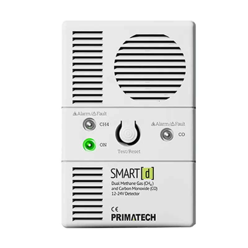 Detector de gaz metan si CO SMART [d] /12-24V - PRIMATECH 1DSMART124DA