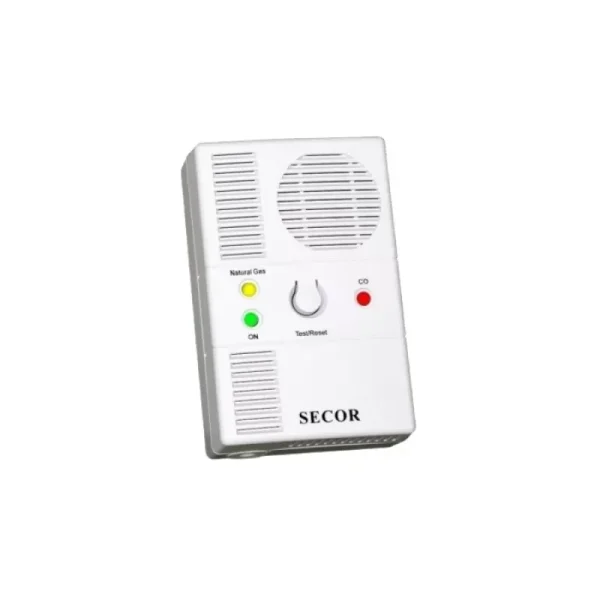 DETECTOR DE GAZ METAN SI MONOXID DE CARBON 220V