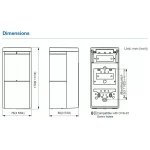 Detector MW de detectare a vehiculelor, distanta 8 metri - OPTEX OVS-02GT - imagine 4