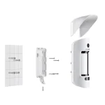 DETECTOR WIRELESS 2PIR EXTERIOR CU CAMERA AJAX - imagine 2