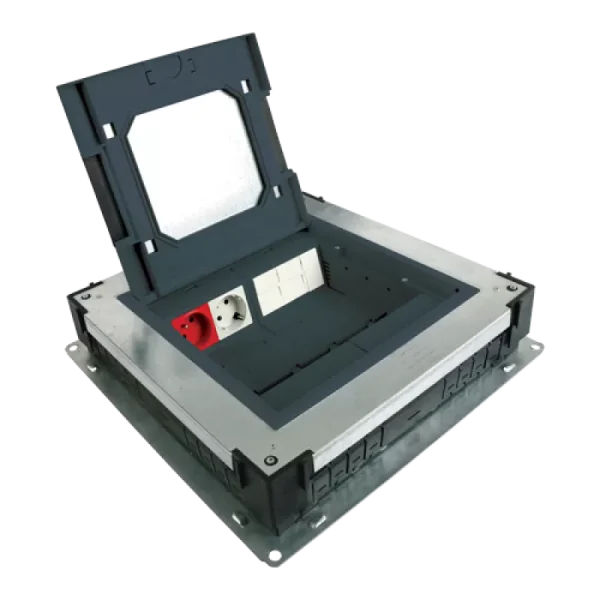 Doza de pardoseala in carcasa metalica - DLX UBS-890-10