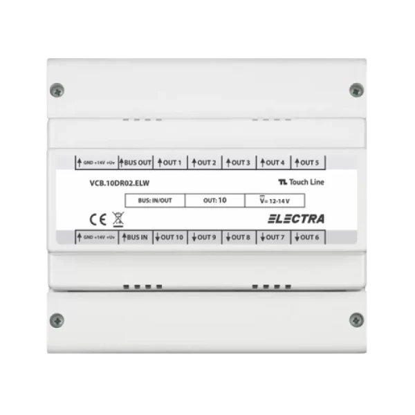 Doza derivatie video 10 iesiri REZIDENTIAL - ELECTRA VCB.10DR03.ELW0R