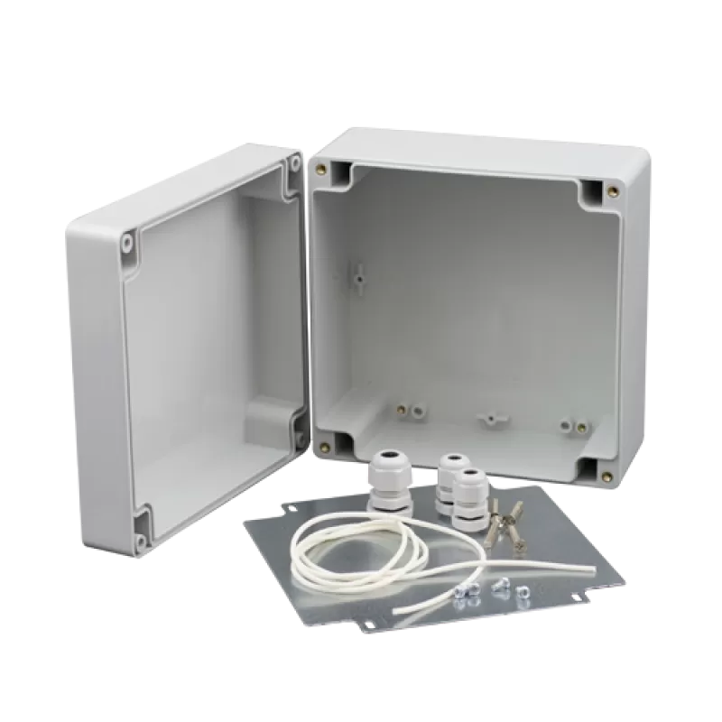 Doza exterior cu placa metalica montaj echipamente AWO603