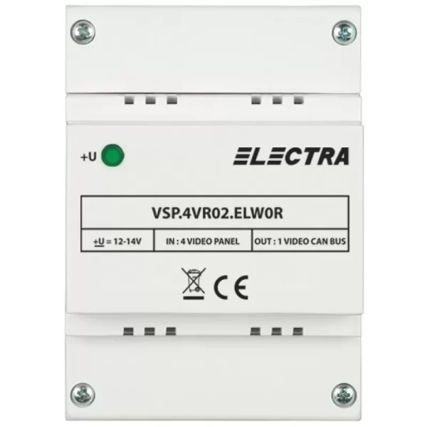 Doza selectie panouri video cu 4 intrari - REZIDENTIAL VSP.4VR02.ELW0R