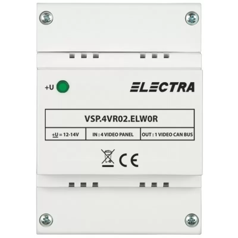 Doza selectie panouri video cu 4 intrari - REZIDENTIAL VSP.4VR02.ELW0R