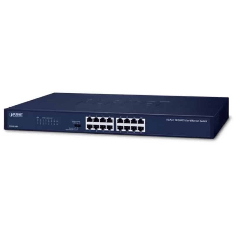 (G:6L) SWITCH 16 PORTURI 10/100 MBPS PLANET
