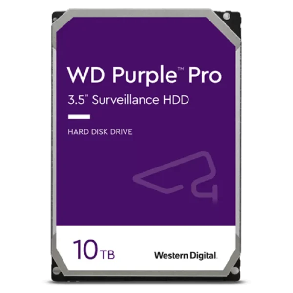 Hard disk 10TB - Western Digital PURPLE PRO WD101PURP